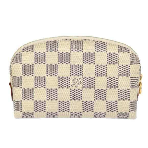 LOUIS VUITTON Damier Azur Pochette Cosmetic PM Pouch - Picture 2 of 14